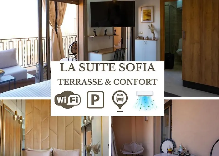 Suite Sofia Suite Avec Superbe Terrasse Gueliz